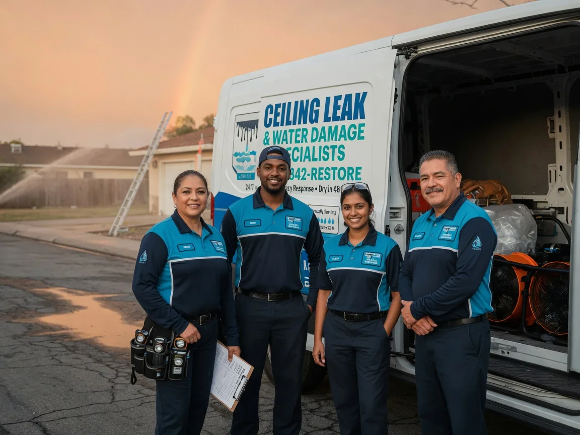 Ceiling Leak Cleanup company in Faith, NC